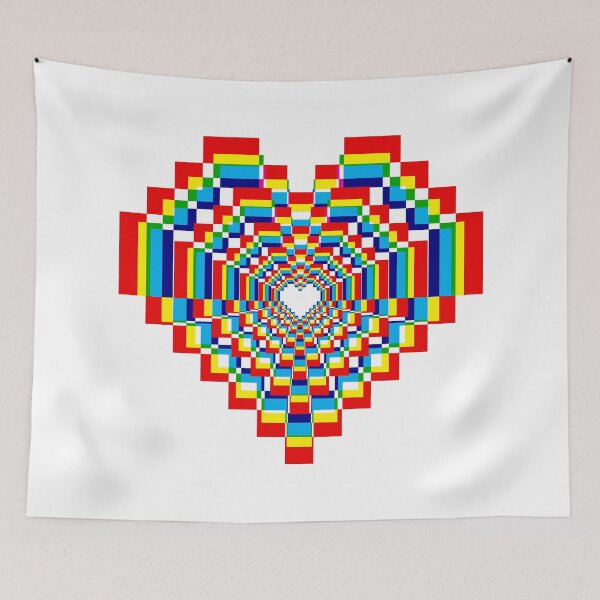 Item preview, Pixel Heart -  CMYK 2 designed and sold by animinimal.