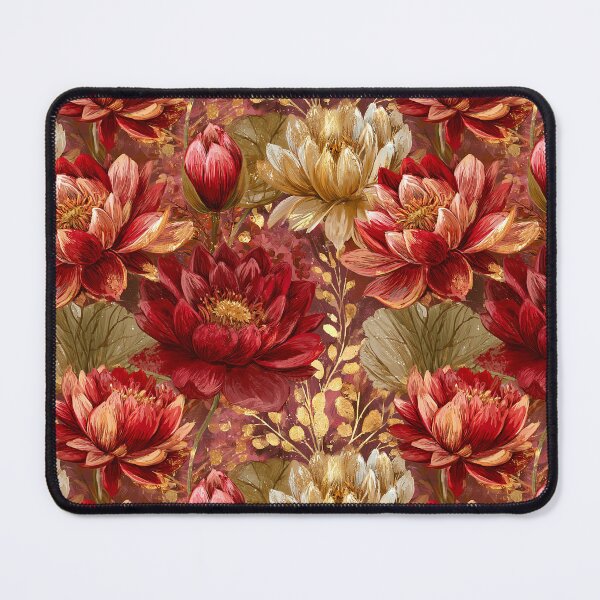 Item preview, Charming Lotus Texture - Birth Flower Pattern - Gift Ideas For Men designed and sold by RoyalStarsPatts.