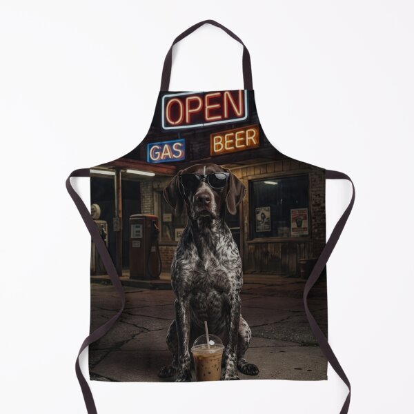 Item preview, Cool German Shorthaired Pointer Dog Iced Coffee Gas Station designed and sold by raedattia.