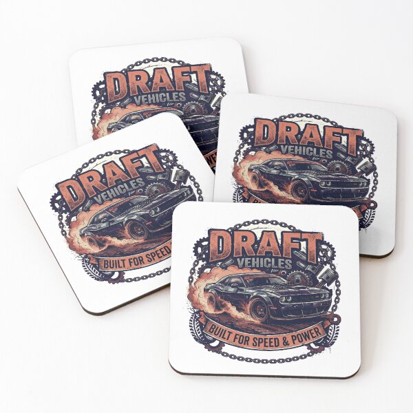 Item preview, Draft Vehicles Built For Speed Muscle Car Grunge Art designed and sold by rich-moda.