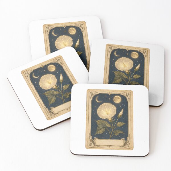 Item preview, Tarot Botanical Set | The Sun Moon Star Celestial Art | Tarot Lover Gift designed and sold by Brackenlume Studio.