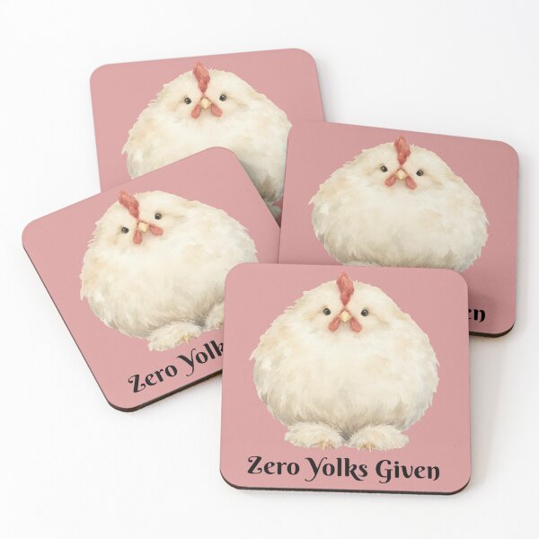 Item preview, Funny Sassy Chicken Lover Gift Shirt, Zero Yolks Given Watercolor Hen Tee, Unique Unbothered Farm Girl Humor Tee designed and sold by ZenfiniteDesign.