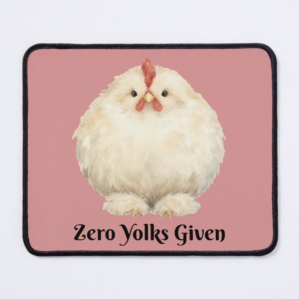 Item preview, Funny Sassy Chicken Lover Gift Shirt, Zero Yolks Given Watercolor Hen Tee, Unique Unbothered Farm Girl Humor Tee designed and sold by ZenfiniteDesign.