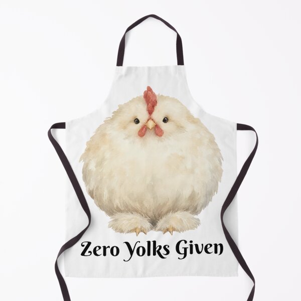 Item preview, Funny Sassy Chicken Lover Gift Shirt, Zero Yolks Given Watercolor Hen Tee, Unique Unbothered Farm Girl Humor Tee designed and sold by ZenfiniteDesign.
