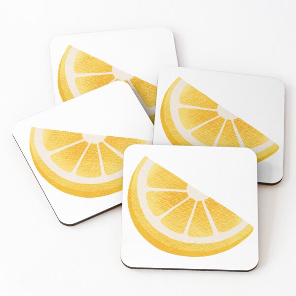 Item preview, Watercolor Lemon Wedge Citrus Illustration designed and sold by Kritiveemporio.
