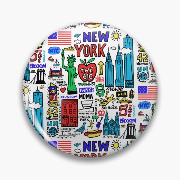Item preview, New York City designed and sold by Traveldrawings.