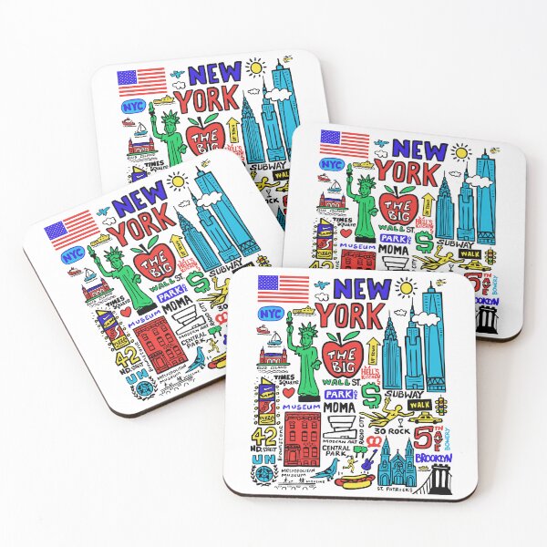 Item preview, New York City designed and sold by Traveldrawings.