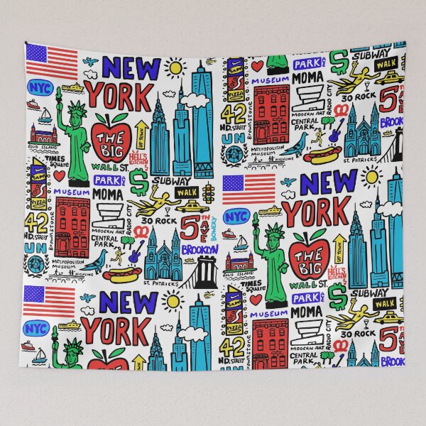 Item preview, New York City designed and sold by Traveldrawings.