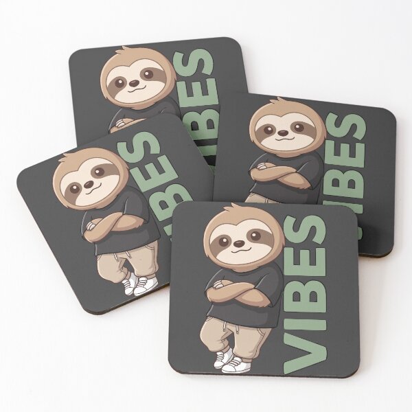 Item preview, Vibes Sloth Streetwear Chill designed and sold by WearTheVibe Store.