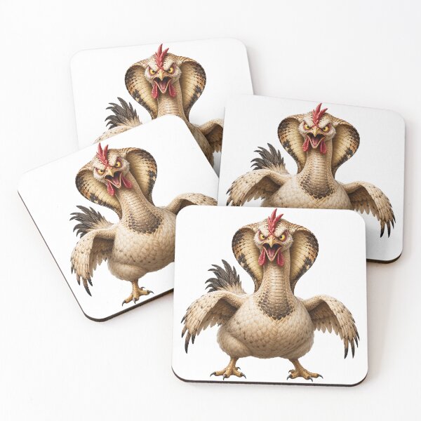 Item preview, The Dreaded Cobra Chicken designed and sold by nikkolaus.