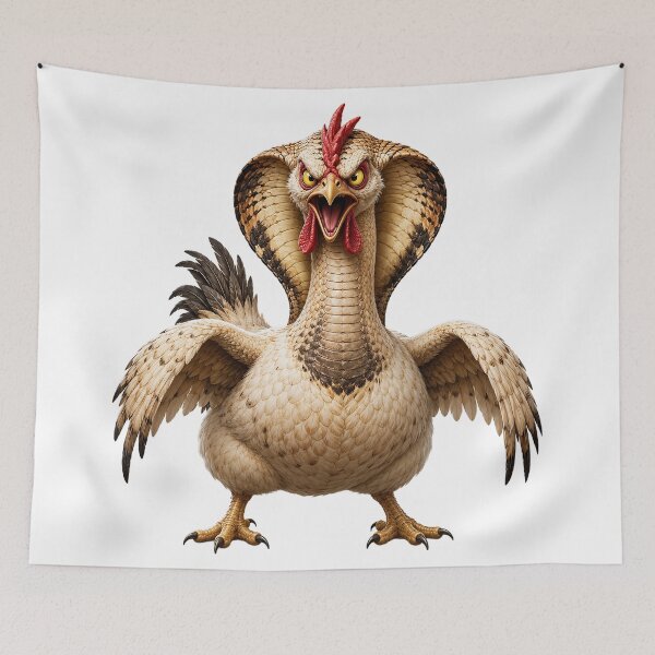 Item preview, The Dreaded Cobra Chicken designed and sold by nikkolaus.