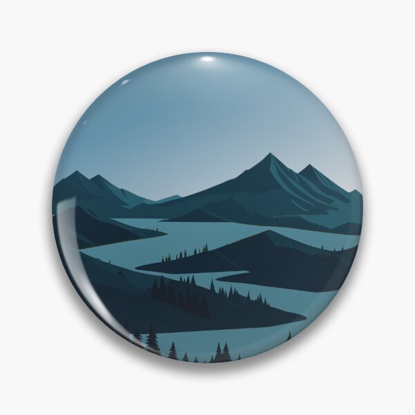 Item preview, Into The Unknown - Mountain Adventure Landscape Art designed and sold by PabloOriginals.