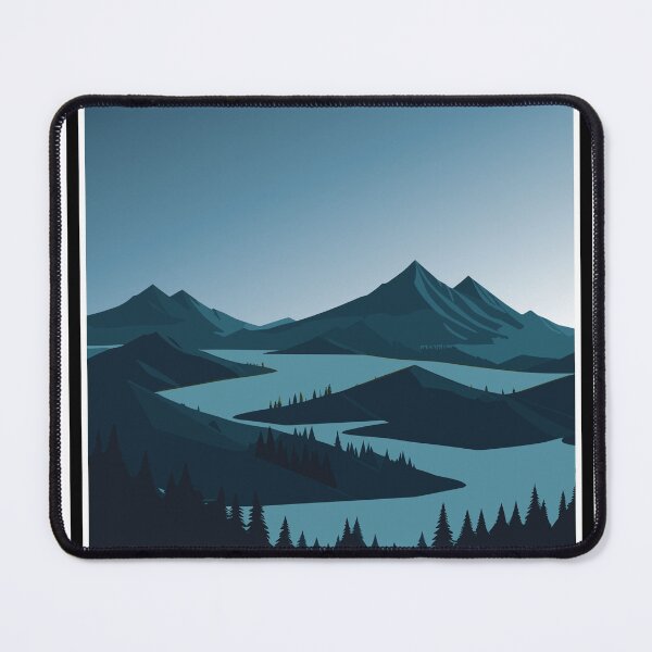 Item preview, Into The Unknown - Mountain Adventure Landscape Art designed and sold by PabloOriginals.