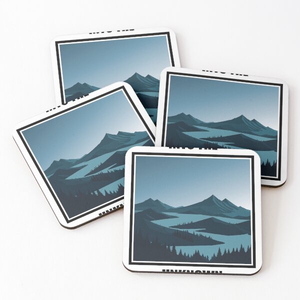 Item preview, Into The Unknown - Mountain Adventure Landscape Art designed and sold by PabloOriginals.