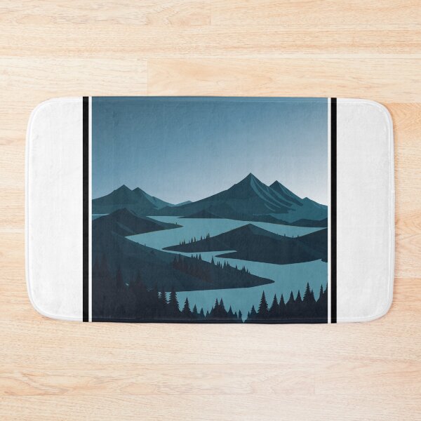 Item preview, Into The Unknown - Mountain Adventure Landscape Art designed and sold by PabloOriginals.