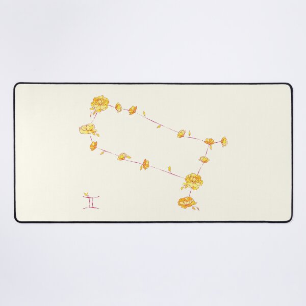 Item preview, Gemini Floral Zodiac Constellation designed and sold by TheThankfulTyne.