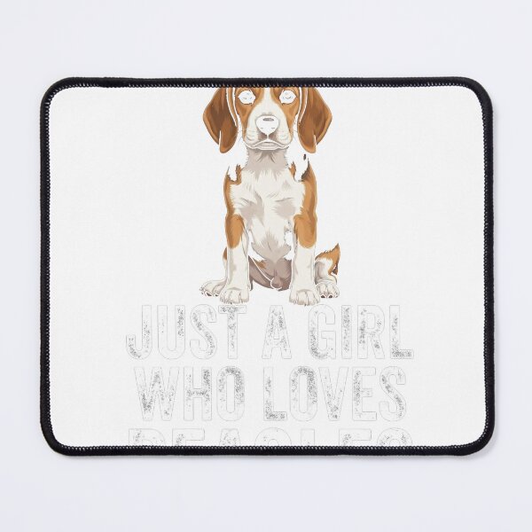 Item preview, Just a girl who loves BEAGLES quote Funny BEAGLE saying Essential T-Shirt designed and sold by gidget-gadget.