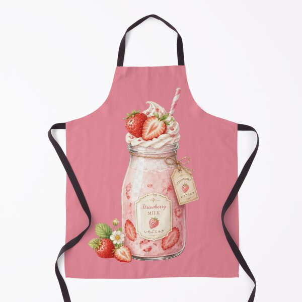 Item preview, Cute Strawberry Milk Sticker | Kawaii Japanese Drink Aesthetic | Cottagecore Pastel Art | Cozy Café T-Shirt & Laptop Sticker designed and sold by magiquecreations.