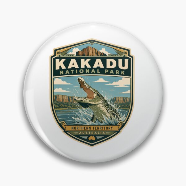 Item preview, Kakadu National Park Northern Territory Australia Crocodile Wildlife Travel Souvenir designed and sold by Simsimah26Parks.