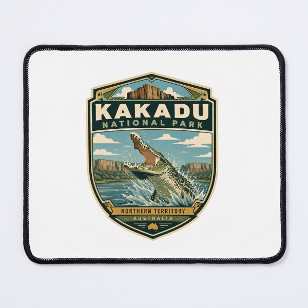 Item preview, Kakadu National Park Northern Territory Australia Crocodile Wildlife Travel Souvenir designed and sold by Simsimah26Parks.