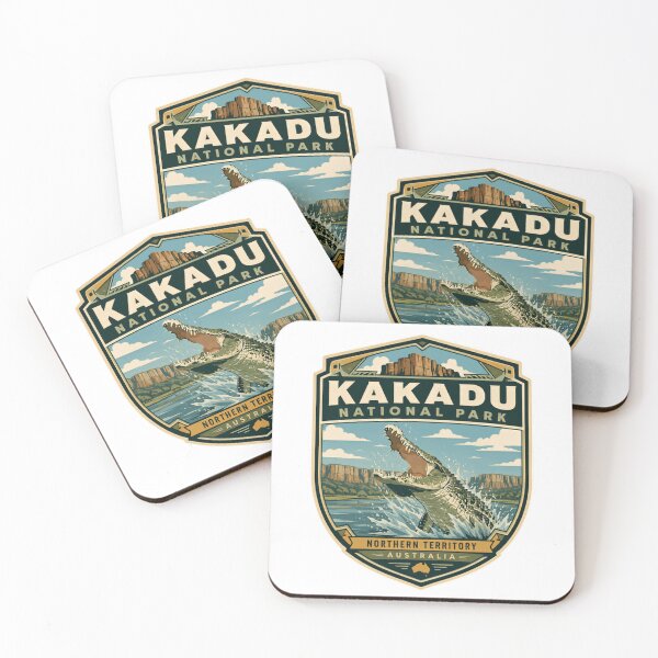 Item preview, Kakadu National Park Northern Territory Australia Crocodile Wildlife Travel Souvenir designed and sold by Simsimah26Parks.