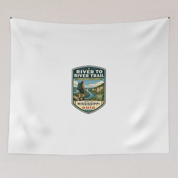 Item preview, River To River Trail Southern Illinois Hiking Adventure From The Mississippi To The Ohio designed and sold by Simsimah26Parks.