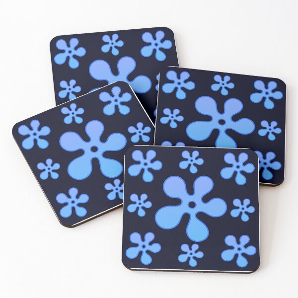 Item preview, Pack Blue Bikini Bottom flowers  designed and sold by DibujandoPorfa.