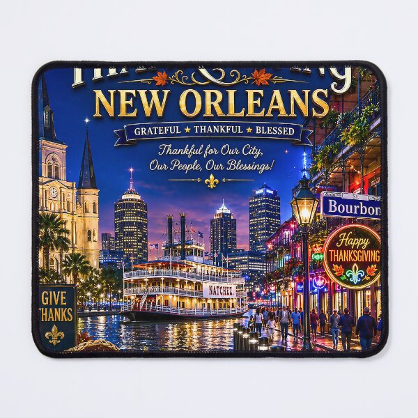 Item preview, Happy Thanksgiving New Orleans - A Celebration of Gratitude & Southren Tradition designed and sold by DBM Photo Art 1.
