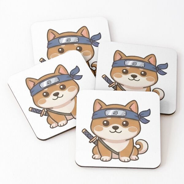 Item preview, Shibainu samurai designed and sold by Black Cat Matters.