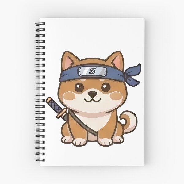 Item preview, Shibainu samurai designed and sold by Black Cat Matters.