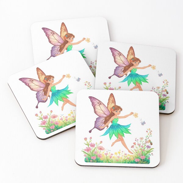 Item preview, Flower Fairy Sticker | Enchanted Garden Fantasy Decal designed and sold by Pandey14.