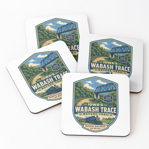 Item preview, Iowa's Wabash Trace Nature Trail Railroad Heritage Hiking Biking Iowa Travel designed and sold by Simsimah26Parks.