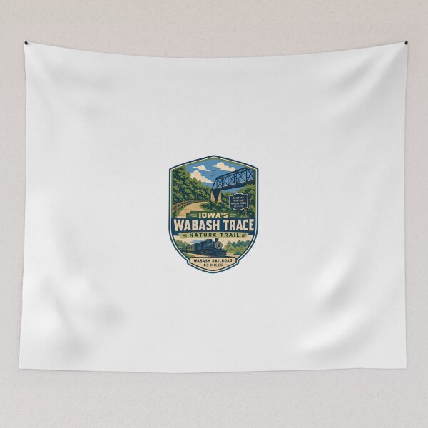 Item preview, Iowa's Wabash Trace Nature Trail Railroad Heritage Hiking Biking Iowa Travel designed and sold by Simsimah26Parks.