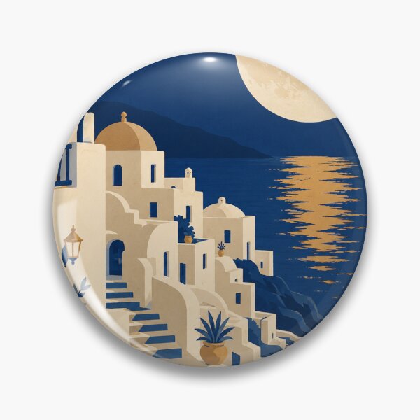 Item preview, Moonlight Over White Rooftops designed and sold by DrizzyV.