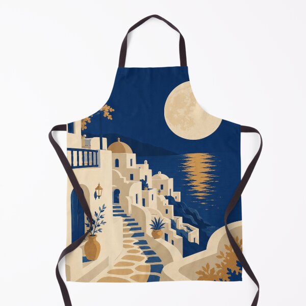 Item preview, Moonlight Over White Rooftops designed and sold by DrizzyV.