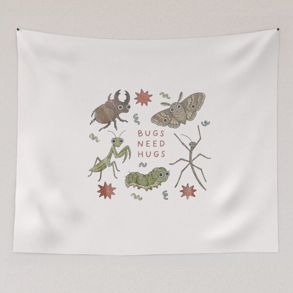 Item preview, Bugs Need Hugs - Cute Insect Friends designed and sold by Gbriel3.