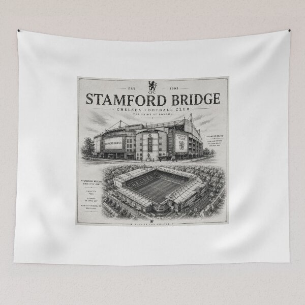 Item preview, Stamford Bridge Vintage Blueprints designed and sold by MDC-99.