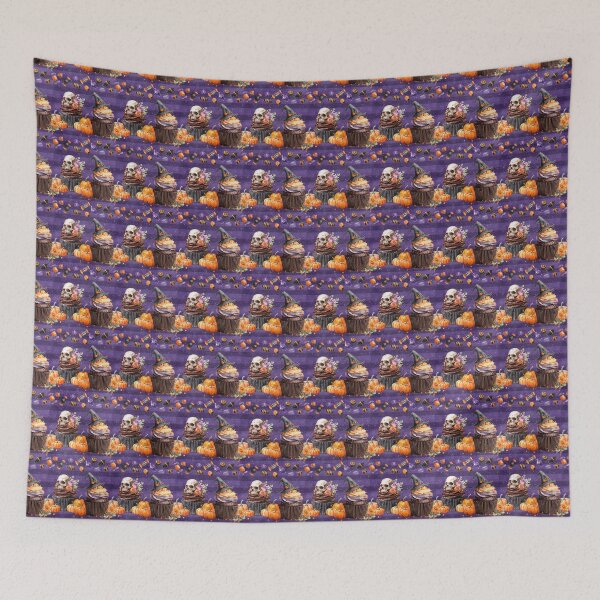Item preview, Vintage Halloween Dessert Pattern  designed and sold by LouieVanille.