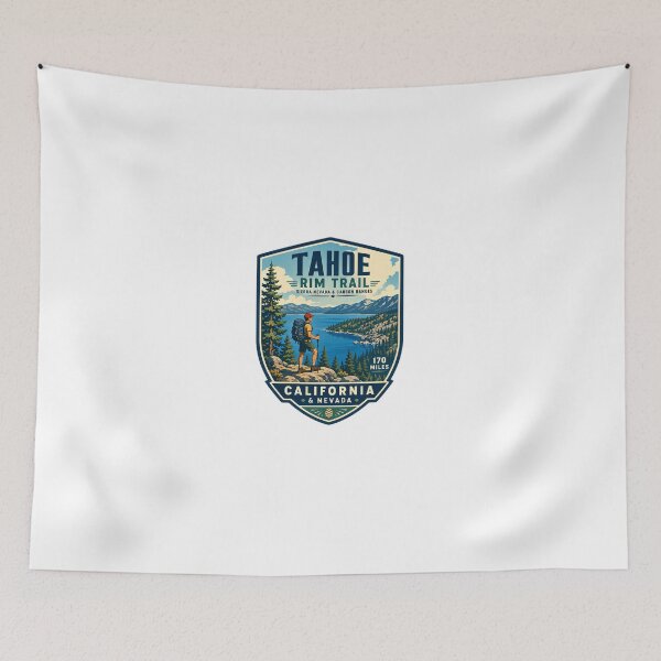 Item preview, Tahoe Rim Trail Sierra Nevada & Carson Ranges 170 Miles California & Nevada Hiking Outdoors designed and sold by Simsimah26Parks.