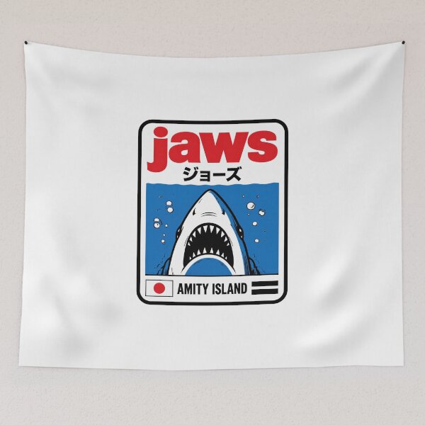 Item preview, Amity Island Poster - Jaws 08 designed and sold by StudioSand.