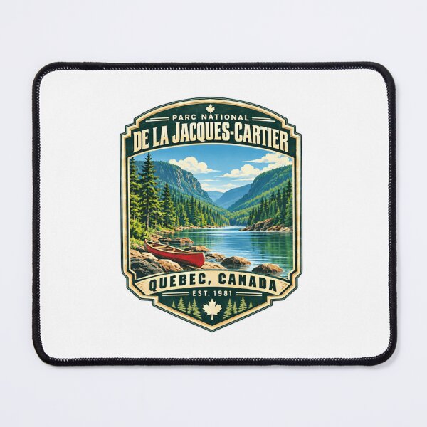 Item preview, Parc National De La Jacques-Cartier Quebec Canada Est 1981 National Park Outdoor Travel Nature Explorer Souvenir designed and sold by Simsimah26Parks.