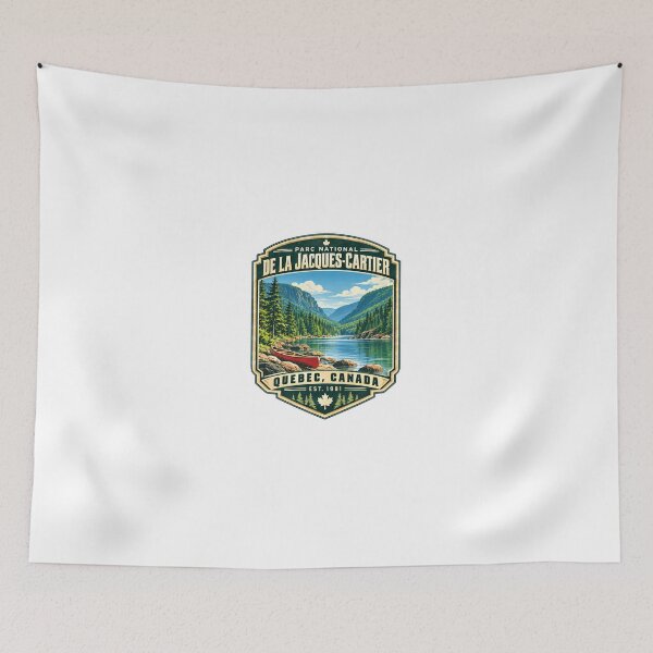 Item preview, Parc National De La Jacques-Cartier Quebec Canada Est 1981 National Park Outdoor Travel Nature Explorer Souvenir designed and sold by Simsimah26Parks.