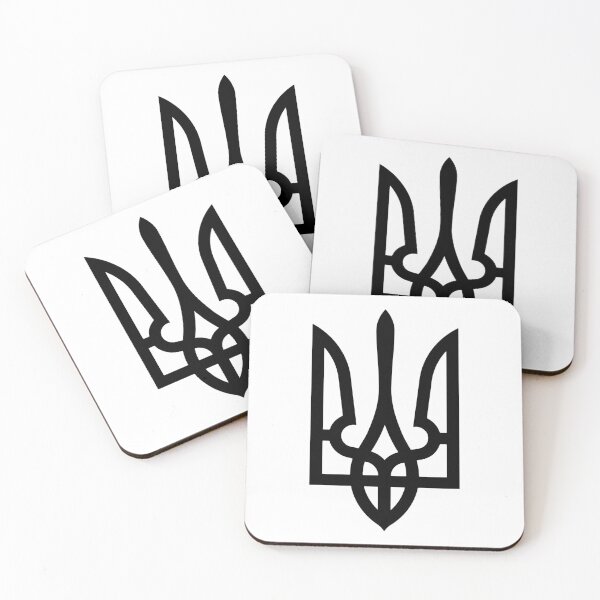 Item preview, Tryzub (big, black) designed and sold by Lapky Shop.