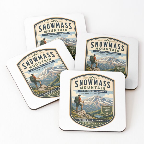 Item preview, Snowmass Mountain Elk Mountains Colorado 14er Hiking Adventure designed and sold by Simsimah26Parks.