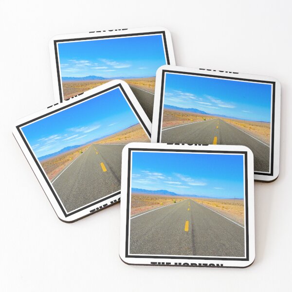 Item preview, The Road Ahead - Desert Highway Adventure Landscape Art designed and sold by PabloOriginals.
