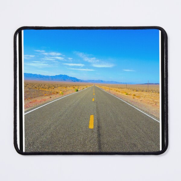 Item preview, The Road Ahead - Desert Highway Adventure Landscape Art designed and sold by PabloOriginals.