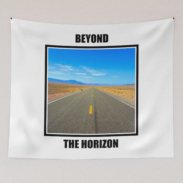 Item preview, The Road Ahead - Desert Highway Adventure Landscape Art designed and sold by PabloOriginals.
