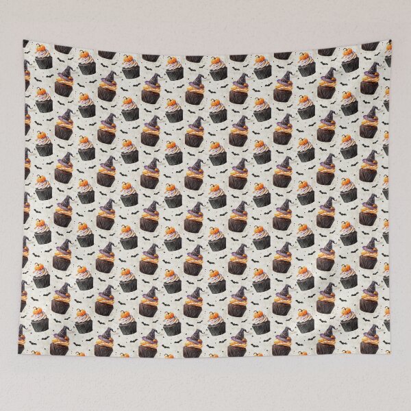 Item preview, Vintage Halloween Dessert Pattern  designed and sold by LouieVanille.