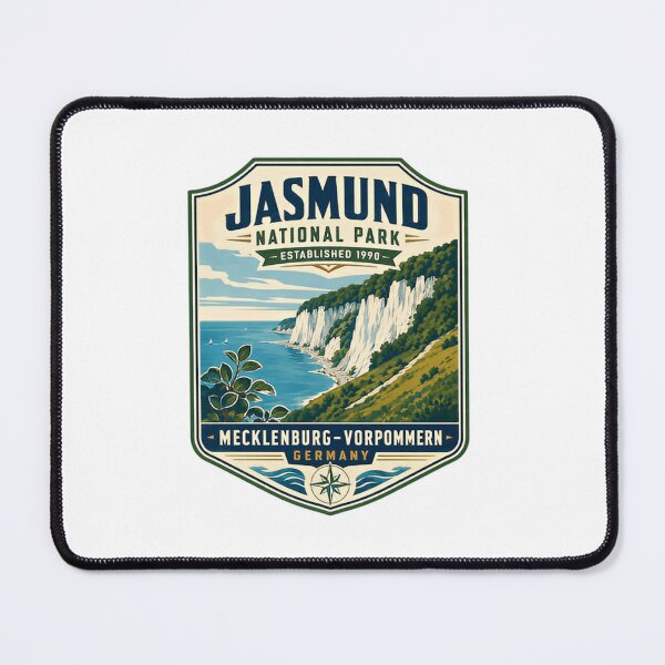 Item preview, Jasmund National Park Established 1990 Mecklenburg-Vorpommern Germany Travel Souvenir designed and sold by Simsimah26Parks.