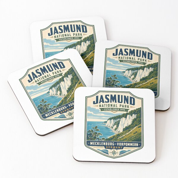Item preview, Jasmund National Park Established 1990 Mecklenburg-Vorpommern Germany Travel Souvenir designed and sold by Simsimah26Parks.